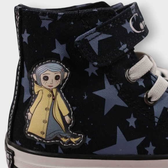 Rare NWB Converse X Coraline Chuck Taylor All Star Size US 11 Kids Laika NEW - Picture 5 of 13